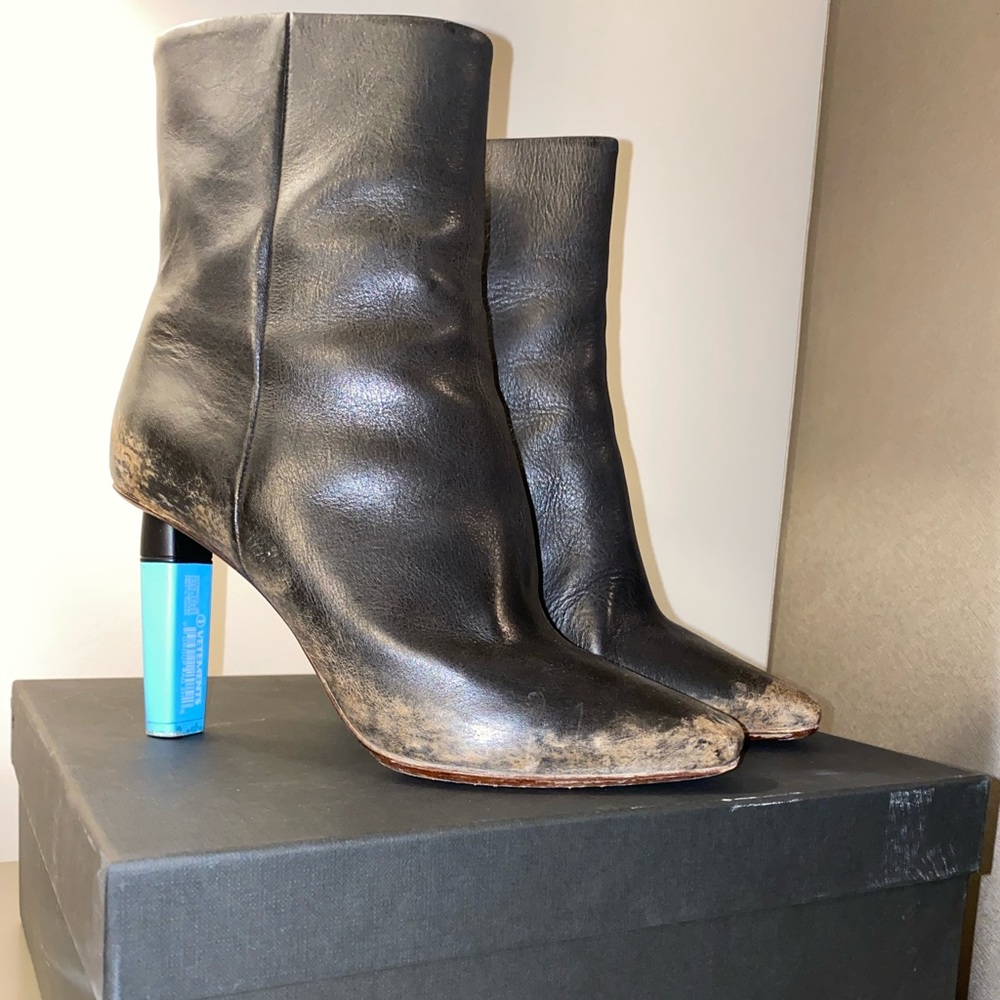 Vetements Black Highlighter Gypsy Boots